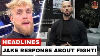 Jake Paul RESPONSED  Andrew Tate About FIGHT !