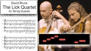 The Lick Quartet - David Bruce