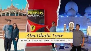 #abudhabi #abudhabicitytour #abudhabiuae #ferrariworld #bapsabudhabi #sheikhzayedmosque #bapstemple