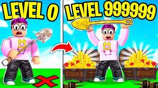 We Found The RAREST CHEST EVER In ROBLOX TREASURE HUNT SIMULATOR!? (MAX LEVEL!)