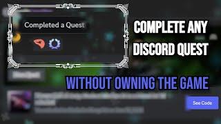 Complete ANY Currently Available Discord Quest WITHOUT Owning Or Playing the Game