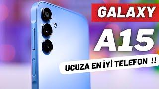 Yeni Samsung Galaxy A15 İnceleme - UCUZ EN İYİ TELEFON !