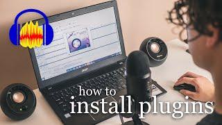 How To Edit Audio in Audacity - How To Install Plugins 2020