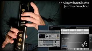 Sax Tenor SFZ & free Aria Player & AKAI EWI, Brass sound, wav