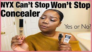 NYX Can’t Stop Won’t Stop Concealer  Review | Tabitha Marie