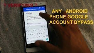 how to unlock  google account  any android phone