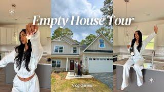 EMPTY HOME TOUR VLOG- NEW HOUSE TOUR