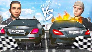 WENGALLBI vs ТАМАЕВ в GRAND MOBILE! ГОНКАКАКАЯ ТАЧКА БЫСТРЕЕ? CLS ИЛИ E63S В ГРАНД МОБАЙЛ