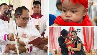 "Welcome to God's Family: Baby Genesis's Baptism Ceremony"