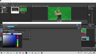 Как пользоваться хромакеем в Сони Вегас