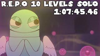 (NEW PB) Creating a Graveyard of Balls | 1:07:45.460 R.E.P.O 10 Levels Solo Speedrun