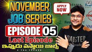 November Job Series EP 05 | Latest Jobs In Telugu | Parttime | Work From Home Jobs 2024 | Free jobs