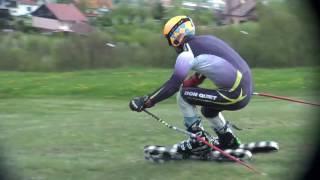 Grass Skiing -- Slalom Tokyo Drift