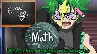 What Classes Beyblade Burst characters would teach if they were teachers