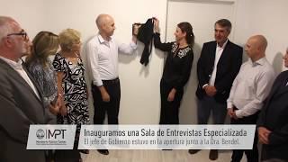 El Ministerio Público Tutelar inauguró una Sala de Entrevistas Especializada