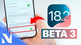 iOS 18.2 Beta 3 - Was ist neu? (Fotos, Kamerasteuerung, Release) | Nils-Hendrik Welk