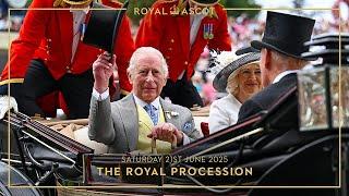 The Royal Procession at Royal Ascot 2025: Day Five