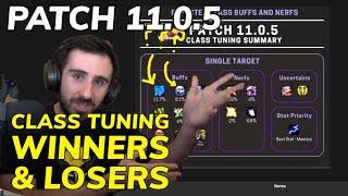 Patch 11.0.5 Class Tuning Winners and Losers