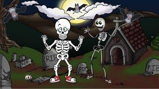 ️ Las Calaveras Salen de Su Tumba Chumbala Cachumbala ️ - Canciones Infantiles de Halloween