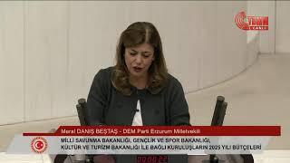 Milletvekilimiz Meral Danış Beştaş, Milli Savunma Bakanlığı Bütçesi görüşmelerinde konuşuyor