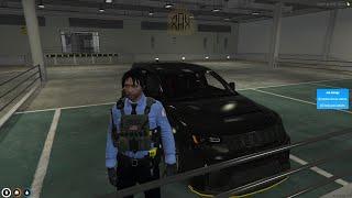 Playing as a police officer in  GTA 5 RP