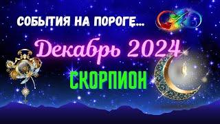 СКОРПИОНСОБЫТИЯ НА ПОРОГЕ — ДЕКАБРЬ 2024ТРИ ГЛАВНЫХ СОБЫТИЯTarò Ispirazione