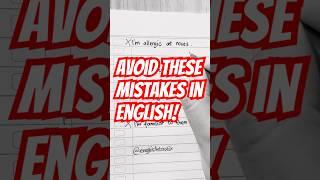 Mistakes in English! #learnenglish #englishgrammar #english #englishspeaking #englishteacher #study