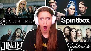 First time listening to women in metal⎮Metal Reactions #18