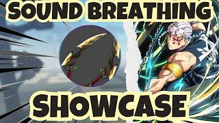 SOUND BREATHING Showcase | Roblox Project Slayers