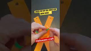 HOW TO MAKE A PAPER PUMPKIN FOR HALLOWEEN : Fun DIY Project! CRAFTS FOR KIDS- Homeschool project