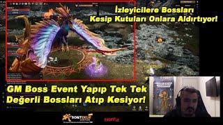 Rise Online World - GM Boss Event Yapıp Tek Tek Değerli Bossları Atıp Kesiyor! | Rise Online