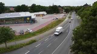 Buxtehude Film über den Bereich Konrad-Adenauer-Allee / Harburger Strasse LIDL und Hoyers Eck