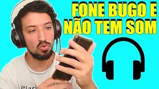 FONE DE OUVIDO MOSTRA CONECTADO MAS NÃO ESTÁ E CELULAR SEM SOM | RESOLVIDO - PIPOCO TUTORIAIS