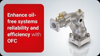 OFC discharge solution for oil-free systems