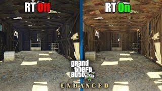 Ray Tracing Off vs On - GTA 5 PC Enhanced Graphics Comparison