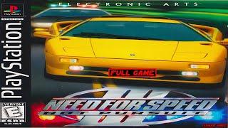 Need for Speed III: Hot Pursuit [PS1] Longplay Gameplay Walkthrough Movie FULL GAME [4K60ᶠᵖˢ UHD]