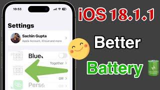 iOS 18.1.1 Review Awesome Battery Backup Should You Update This.?