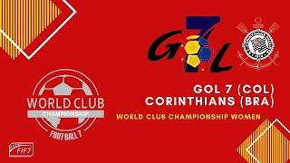 F7 World Club Championship 2021 - FEMININA - GOL F7 (Colômbia) X CORINTHIANS (Brazil)