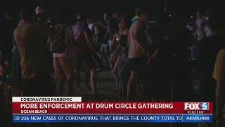 City Steps Up Patrols At Ocean Beach Drum Circle