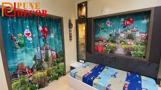 3BHK Interior Decoration At Wagholi, Pune