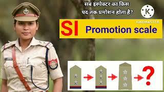 Police SI (sub inspector) promotion scale , powers , and works