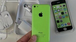 iPhone 5c Grün Unboxing und erster Eindruck