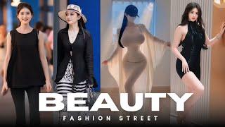 beauty fashion street style girl|Chinese street style fashion #chinsesstreetfashion #fashiontrends