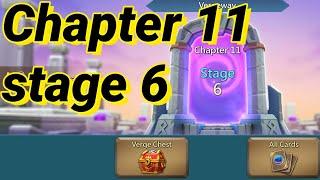 Lords mobile vergeway chapter 11 stage 6