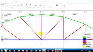 protastructure 2021 how to import dxf steel truss cross section