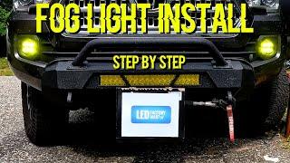 LED FACTORY MART FOG LIGHT INSTALL AND REVIEW