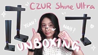 CZUR Shine Ultra book Scanner unboxing & review 