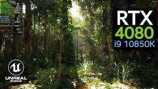 UNREAL ENGINE 5 - Rainforest Tech Demo in 4K | RTX 4080