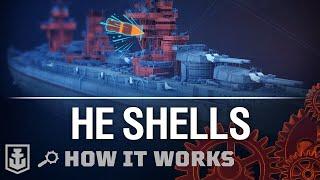 How it Works: HE Shells | World of Warships