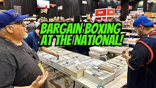 FINDING STEALS IN THE NATIONAL SPORTS CARD BARGAIN BOXES!